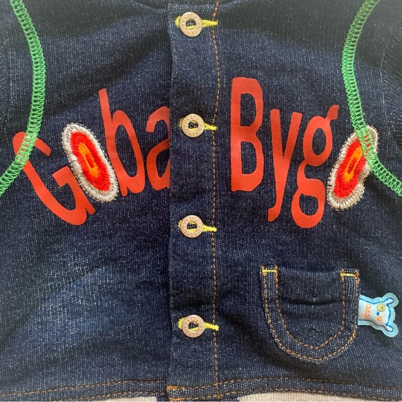 Oilily ~New~Indigo Knit Goba Byg Jacket in 62 (about 4 months) - Picture 3 of 11